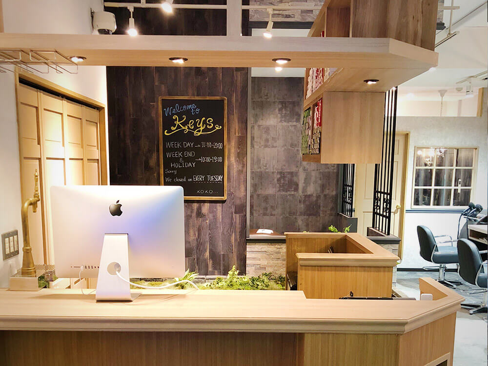 川越にある美容室「キーズ（Keys）川越」の「圧倒的な集客力」画像